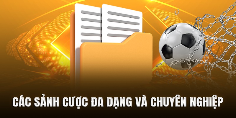 Các sảnh cược đa dạng và chuyên nghiệp